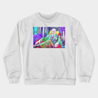 CARL JUNG - colored pencils portrait Crewneck Sweatshirt